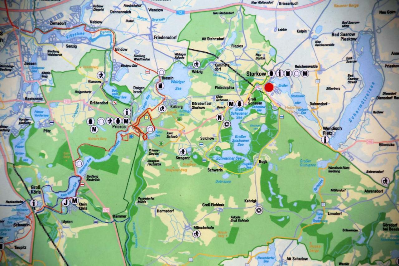 Mitten Im Seenland Und Spreewaldnah, Schoener Garten Storkow  Ngoại thất bức ảnh